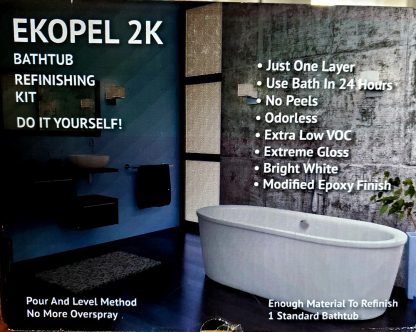Ekopel 2k Bathtub Refinishing Kit