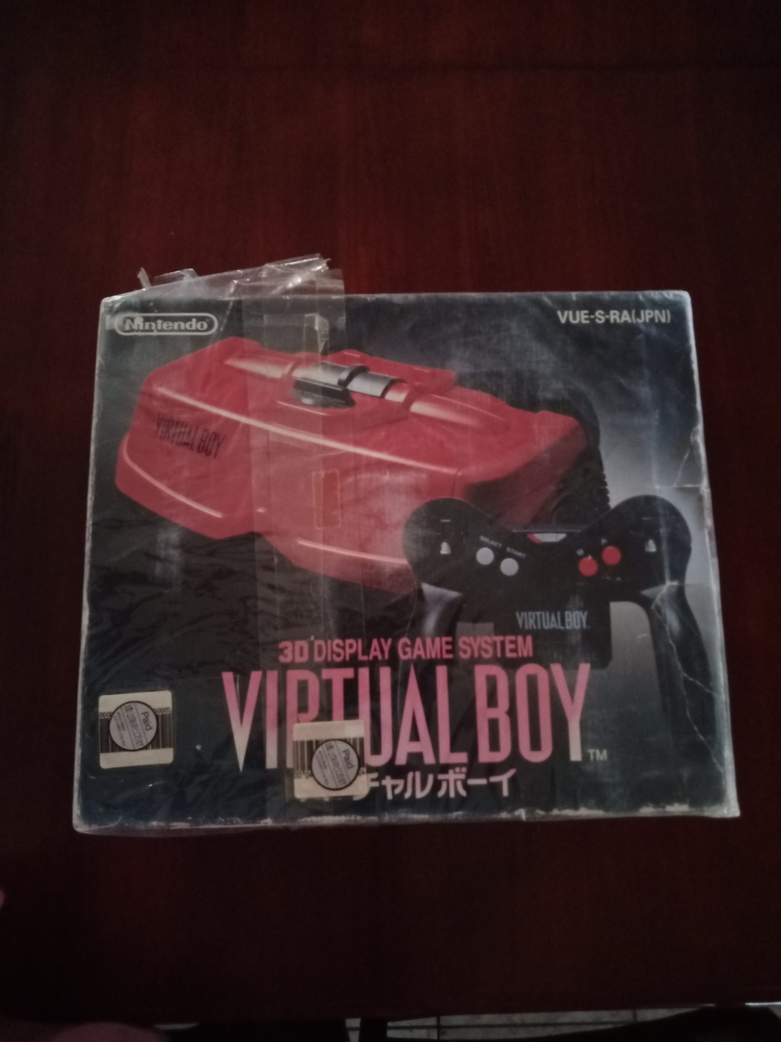 Nintendo Virtual Boy VUE-S-RA(JPN)